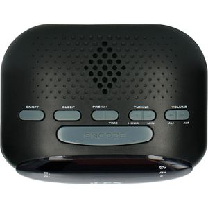 Produktbild für Radiowecker Lenco Ices ICR-210, schwarz