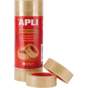 Produktbild für Klebeband APLI 12490, 19mm x 33m