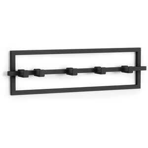 Produktbild für Garderobenleiste Umbra Cubiko 5, 1016881-040, schwarz