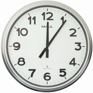 Wanduhr Maul Maulride, Kunststoff, analog, Funkuhr