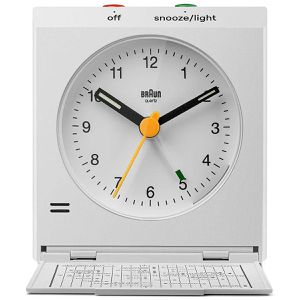 Produktbild für Wecker Braun BC05W weiß, analog