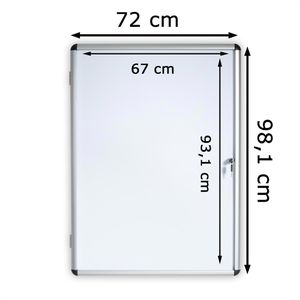Produktbild für Schaukasten Bi-Office Enclore VT630109150, innen