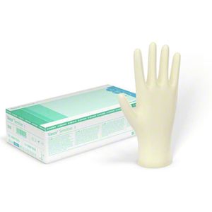 Einmalhandschuhe B.Braun Vasco Sensitive, weiß, 100 Stück