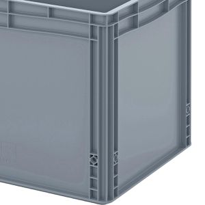 Produktbild für Eurobox AUER EG 64/42 HG, grau, 88 Liter