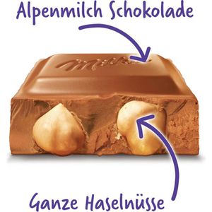 Großtafel, – Milka Ganze Haselnüsse, Böttcher 270g AG Tafelschokolade