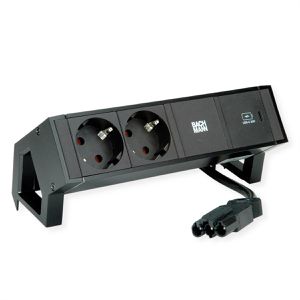 Tischsteckdose Bachmann Desk 2, mit 0,2 m GST18 Kabel