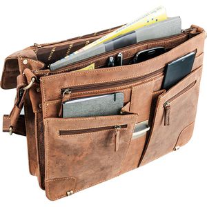 Produktbild für Aktentasche Greenburry Vintage 1709M-25 braun