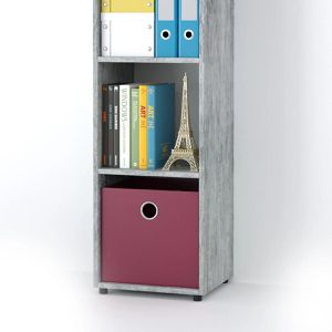 Produktbild für Bücherregal Vicco Ludus, grau