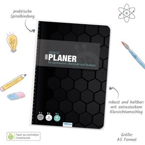 Produktbild für Schülerkalender Trötsch Dark, Schuljahr 2026/2027