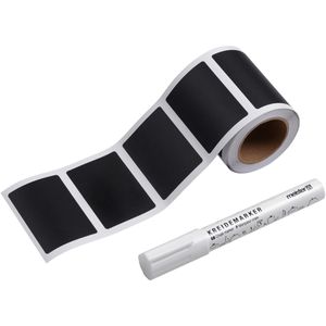 Tafeletiketten Meister 9449950 Set mit Marker