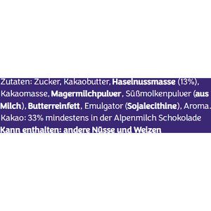 Produktbild für Tafelschokolade Milka Noisette