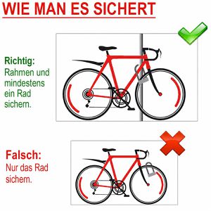 Produktbild für Fahrradschloss Master-Lock 8143EURDPROCOL, farbig sortiert