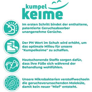 Produktbild für Schuhdeo Kumpelkeime Kräuter-Frischkäse Nachfüller