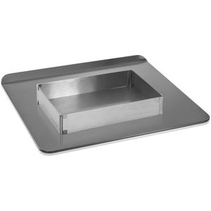 Produktbild für Backrahmen Tescoma DELICIA, mit Klemmung &amp; Teiler, Edelstahl