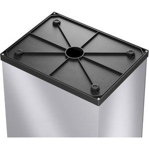 Produktbild für Mülleimer Hailo Big-Box Swing L, silber