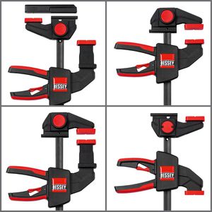 Produktbild für Einhandzwinge Bessey EZR15SET, inkl. Adapter