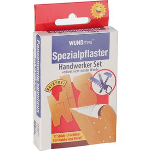 Produktbild für Pflaster WUNDmed Handwerker-Set, 11 Strips