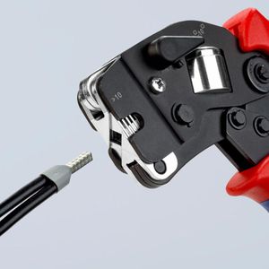Produktbild für Crimpzange Knipex 97 53 09, mit Fronteinführung