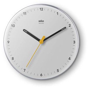 Wanduhr Braun BC26W-DCF, Kunststoff, analog, Funkuhr