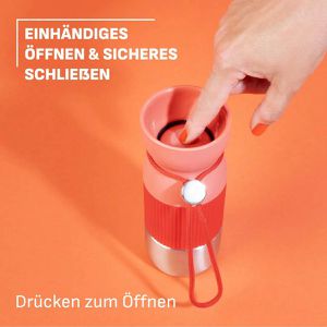 Produktbild für Thermobecher Emsa beYou Cup Mug N2191500, orange