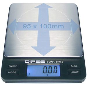 Produktbild für Digitalwaage Dipse TP-500, 6099