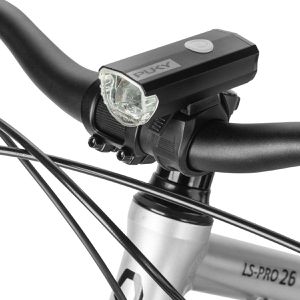 Produktbild für Fahrradlicht PUKY Lumi, schwarz, StVZO zugelassen