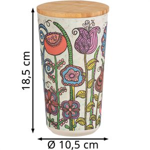 Produktbild für Vorratsdose Wenko Flowers 54208100, aus Kunststoff