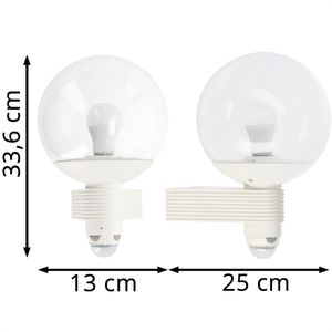 Produktbild für Wandleuchte Steinel L 400 S, aus Kunststoff, für außen (IP44)