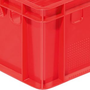 Produktbild für Eurobox Alpha-Paletten Fleischkiste E2, rot, lebensmittelecht