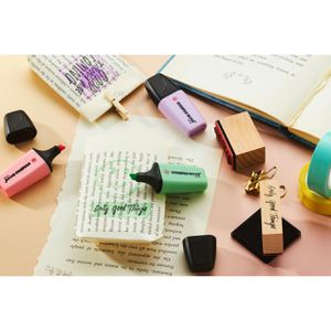 Produktbild für Textmarker Stabilo Boss MINI Pastel, 6 Stück