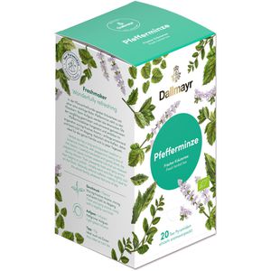 Produktbild für Tee Dallmayr Pyramiden Pfefferminze, BIO