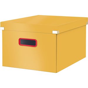 Leitz MyBox Cosy Klein mit Deckel, Aufbewahrungsbox, Warmes Gelb