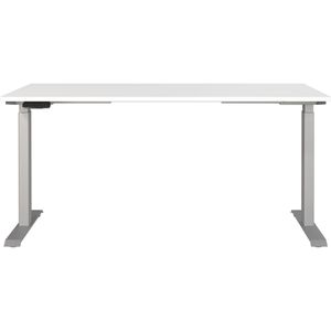 Produktbild für Schreibtisch Germania Mailand, 7908-639, weiß / silber