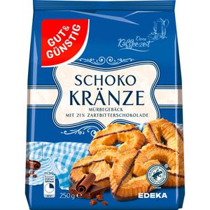 Kekse Gut&Günstig Schoko-Kränze