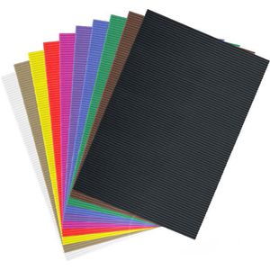 Produktbild für Bastelwellpappe Folia 741009, E-Welle