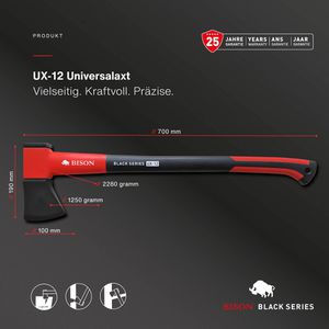 Produktbild für Axt Bison Black Series UX-12