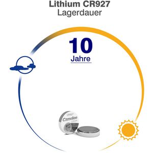 Produktbild für Knopfzelle Camelion CR927