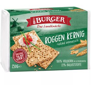 Knäckebrot Burger Vollkorn Roggen Kernig