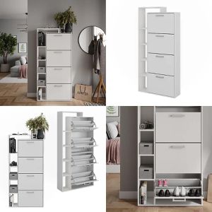 Produktbild für Schuhschrank Vicco Orlando, weiß