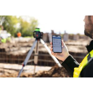 Produktbild für Rotationslaser Bosch 0601061H02, Lotpunkt &amp; App-Steuerung, Set