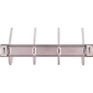 Produktbild für Garderobenleiste Alco 2841, silber