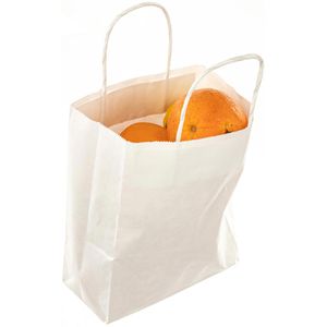 Produktbild für Papiertüten Folia 22400, weiß