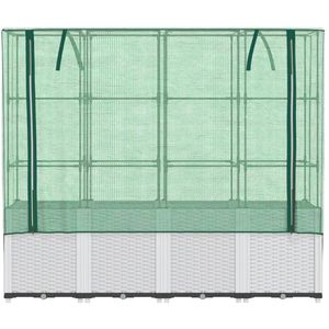Produktbild für Hochbeet vidaXL 4015845, aus Kunststoff und Eisen