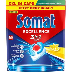 Spülmaschinentabs Somat Excellence 3in1, Zitrone