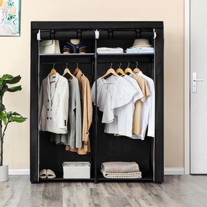 Produktbild für Kleiderschrank Songmics RYG02BK, schwarz