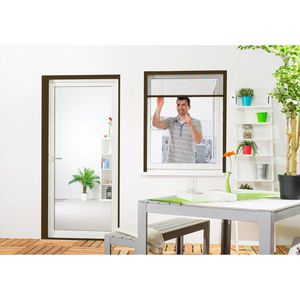 Produktbild für Fliegengitter Culex Alu Smart, braun