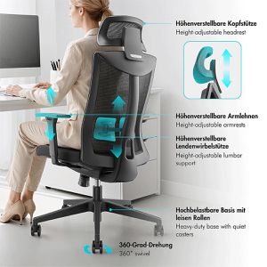 Produktbild für Bürostuhl LogiLink EO0077