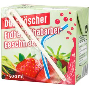 Produktbild für Saft Durstlöscher Erdbeer-Rhabarber-Geschmack