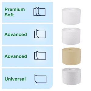 Produktbild für Toilettenpapierspender Tork OptiServe, 472019, T7 System