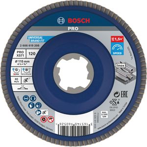 Fächerschleifscheibe Bosch PRO X571